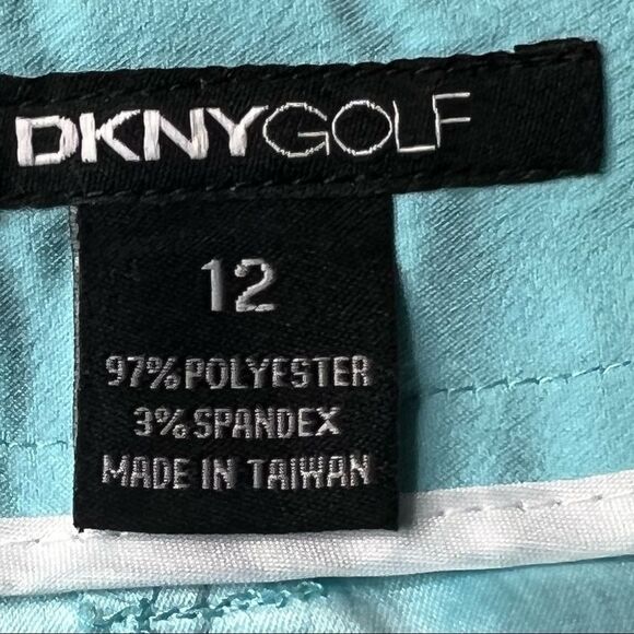 DKNY Light Blue Golf Shorts Size 12 Activewear Outdoor - Picture 8 of 8